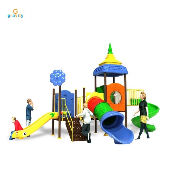 Gravity Playground เครื่องเล่นสนาม พื้นสนามเด็กเล่น แทรมโพลีน สไลเดอร์